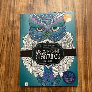 Kaleidoscope Magnificent Creatures Coloring Book
